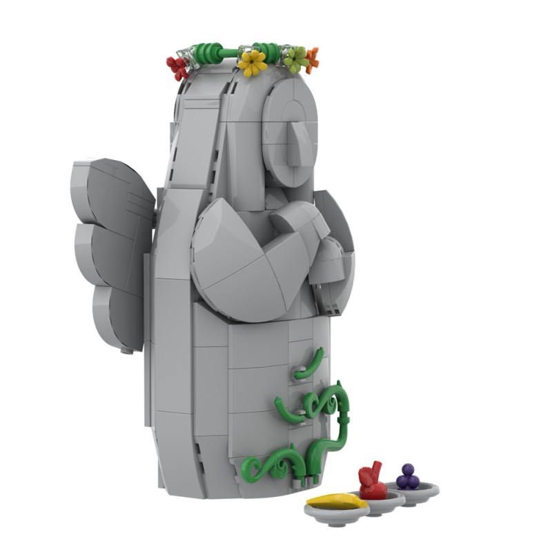 GOBRICKS MOC A1747 Zelda Goddess Statue - YWOBB