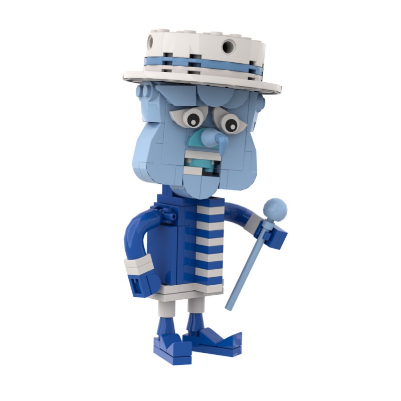 GOBRICKS MOC A1749 Snow Miser Heat Miser Song - YWOBB