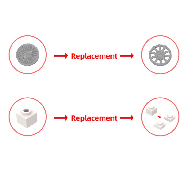 GOBRICKS MOC 203861 Ambulance - YWOBB