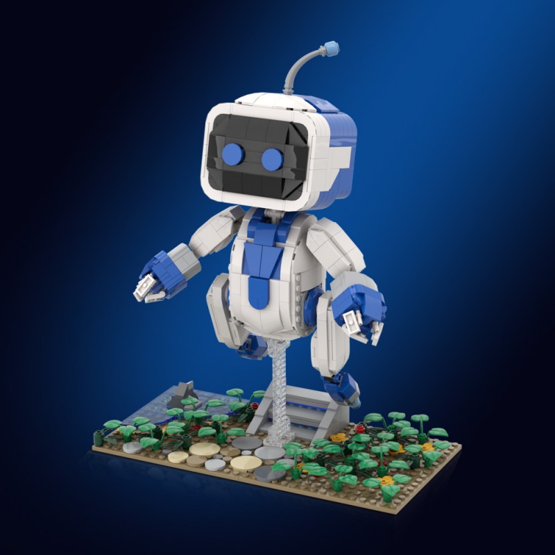 GOBRICKS MOC A1733 Astro Bot - Medium Spider Form - YWOBB