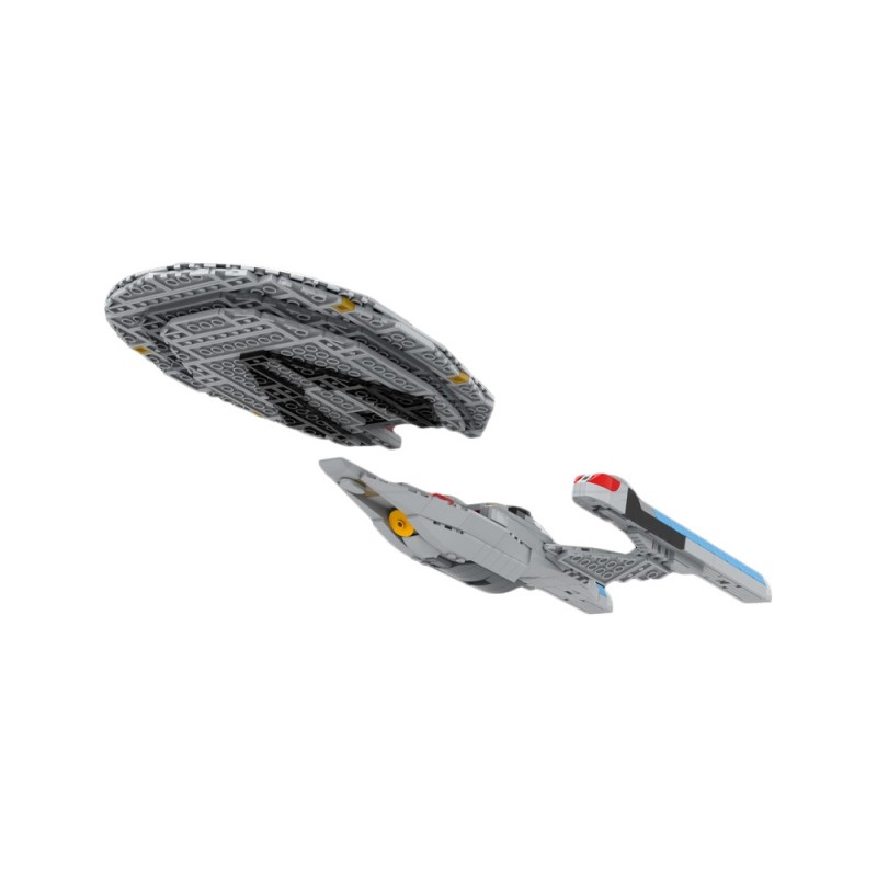 GOBRICKS MOC 203712 USS Enterprise (NCC-1701-E) Midi Scale - YWOBB