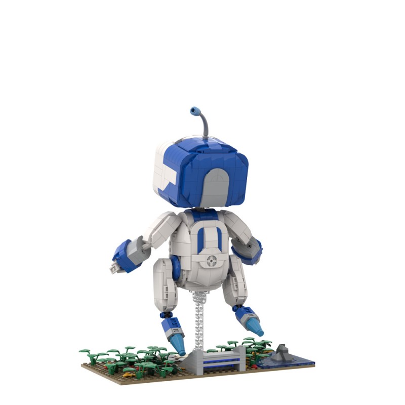 GOBRICKS MOC A1733 Astro Bot - Medium Spider Form - YWOBB