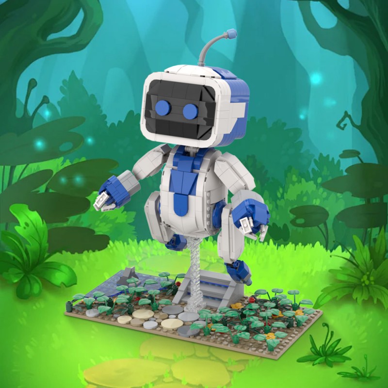 GOBRICKS MOC A1733 Astro Bot - Medium Spider Form - YWOBB