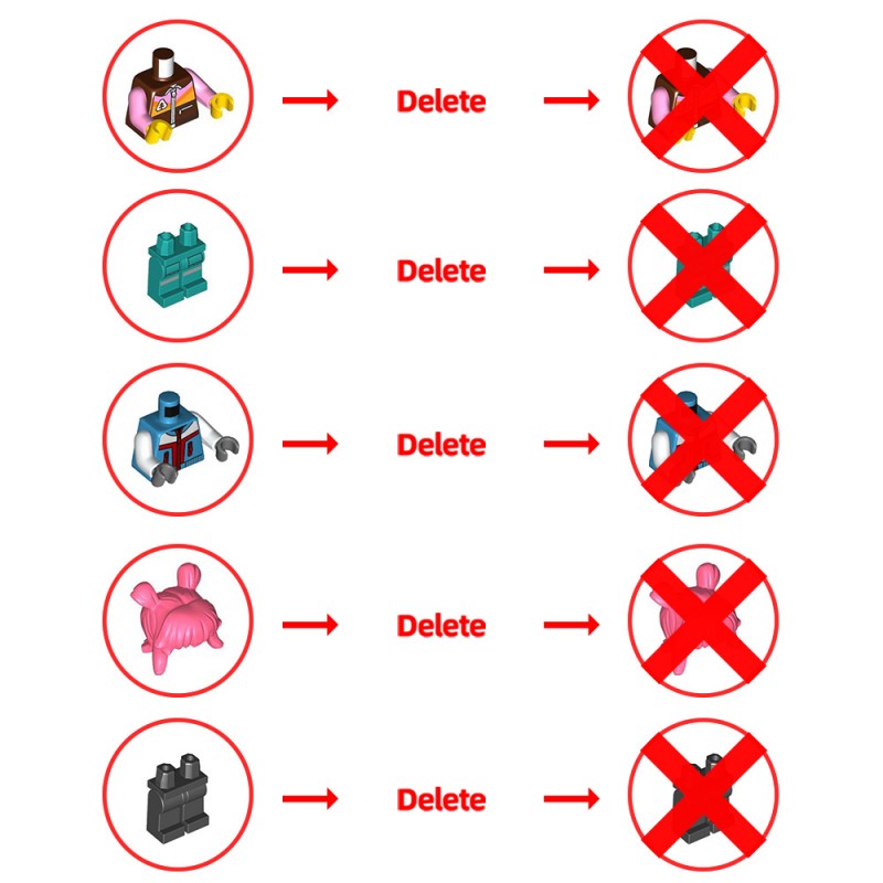 GOBRICKS MOC 201600 Christmas Frozen Tree - YWOBB