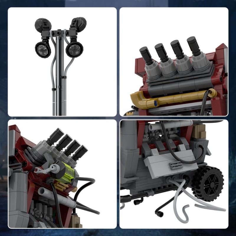 GOBRICKS MOC A1748Y01 Dead by Daylight Generators - YWOBB