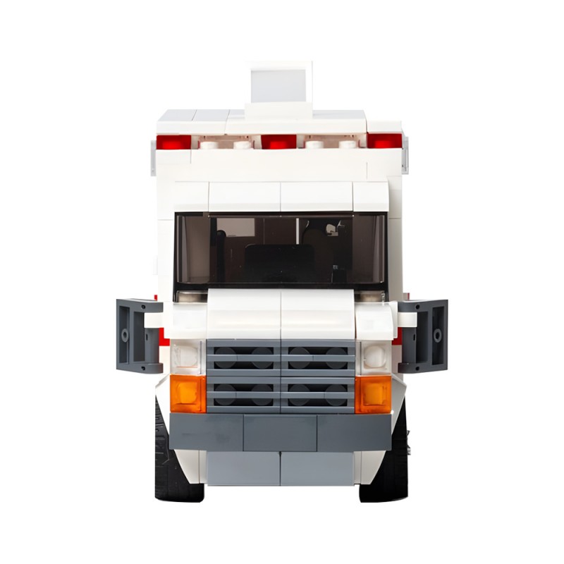 GOBRICKS MOC 203861 Ambulance - YWOBB
