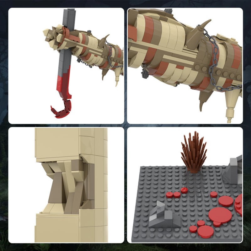 GOBRICKS MOC A1748Y02 Dead by Daylight Hooks - YWOBB