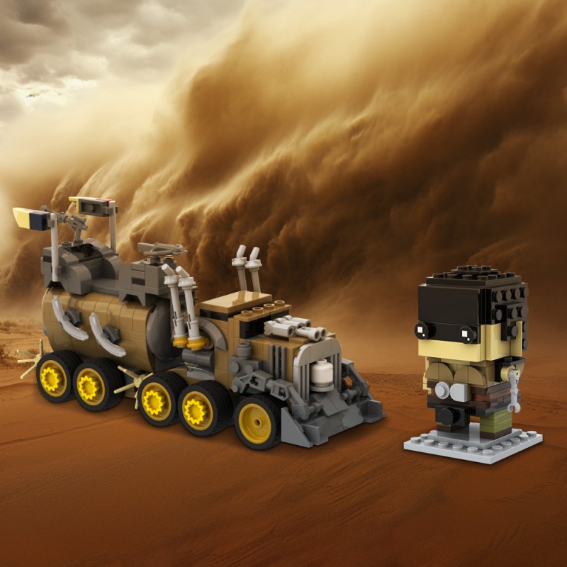 GOBRICKS MOC 202186 Furiosa  War Rig - YWOBB
