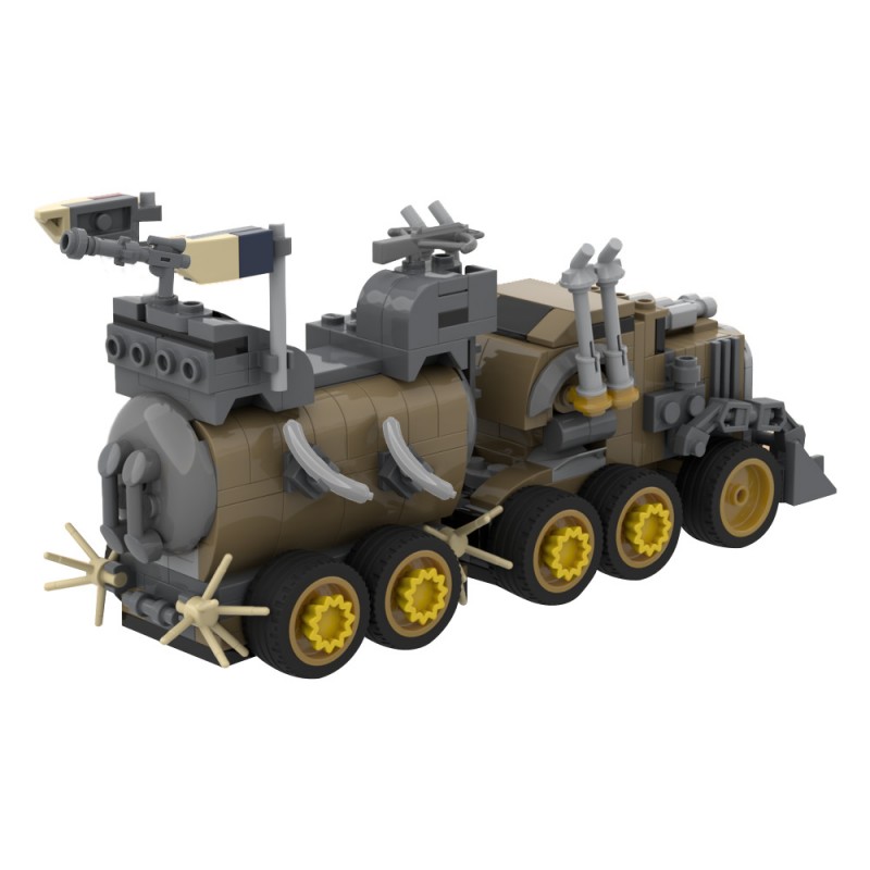 GOBRICKS MOC 202186 Furiosa  War Rig - YWOBB