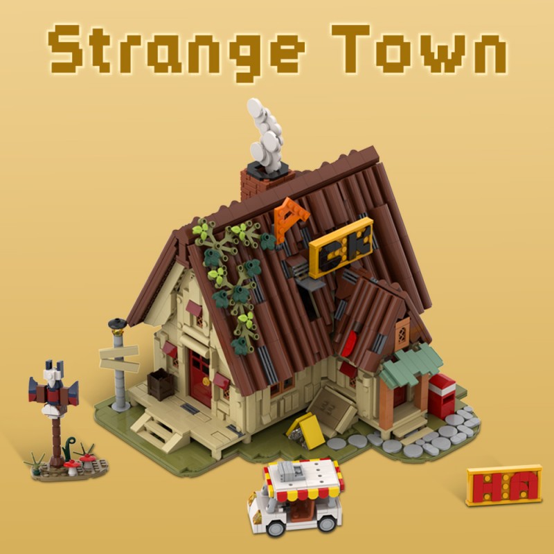 GOBRICKS MOC A1663 Gravity Falls - YWOBB