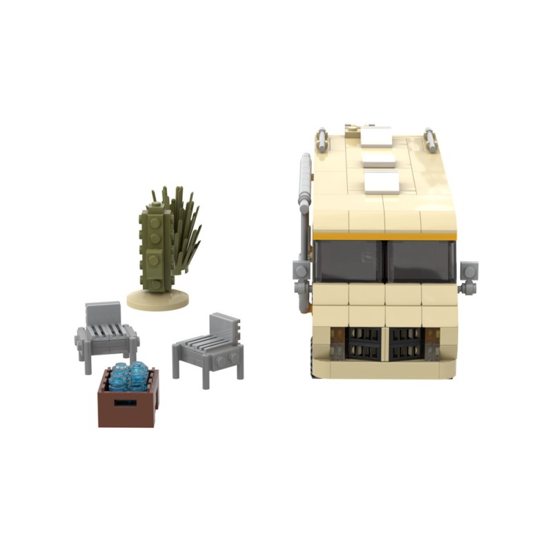 GOBRICKS MOC A0630 Breaking Bad RV Small Edition - YWOBB
