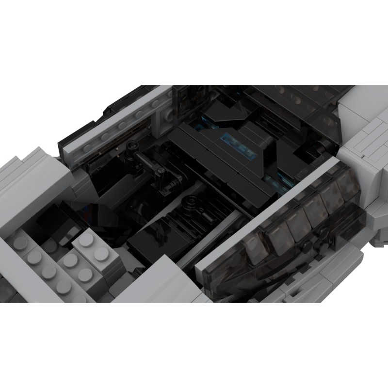 GOBRICKS MOC 199396 Total Recall Hover Car - YWOBB
