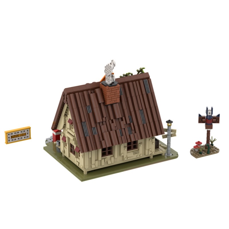 GOBRICKS MOC A1663 Gravity Falls - YWOBB