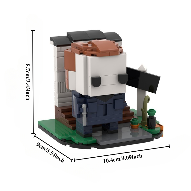 GOBRICKS MOC A0652 Halloween Friday the 13th A Nightmare on Elm Street - YWOBB