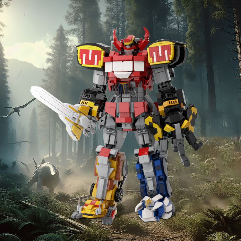 GOBRICKS MOC A1667 Mighty Morphin Power Rangers - YWOBB