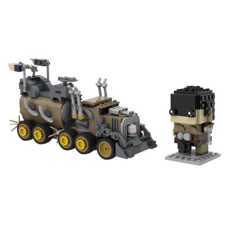 GOBRICKS MOC 202186 Furiosa  War Rig - YWOBB