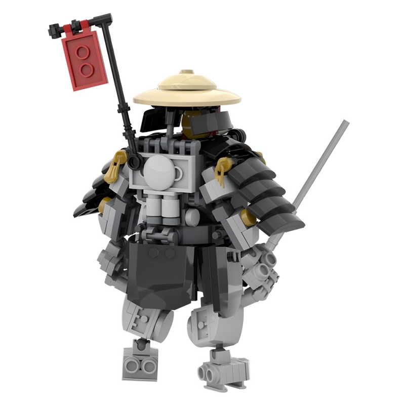 GOBRICKS MOC 202376 Oni Samurai Mech - YWOBB