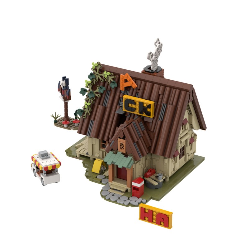 GOBRICKS MOC A1663 Gravity Falls - YWOBB