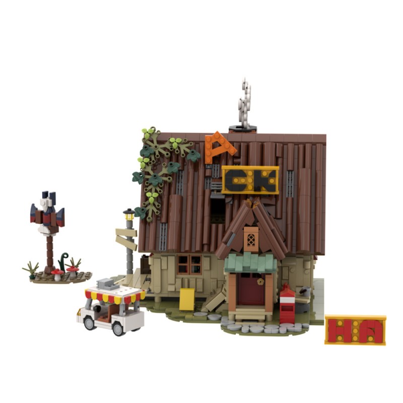 GOBRICKS MOC A1663 Gravity Falls - YWOBB