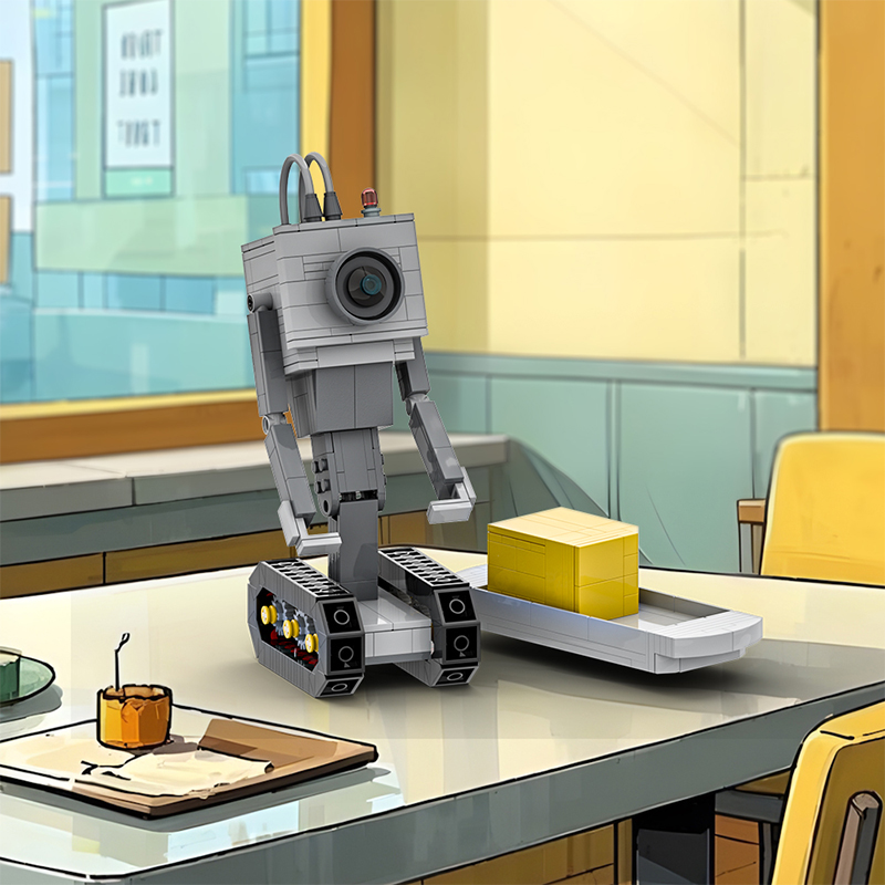 GOBRICKS MOC 128062 Rick's Butter Robot from Rick and Morty - YWOBB
