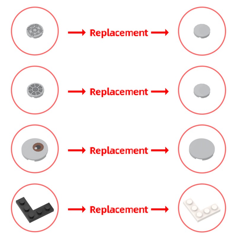 GOBRICKS MOC 193629 Dash Rendar's Outrider from Falcon - YWOBB