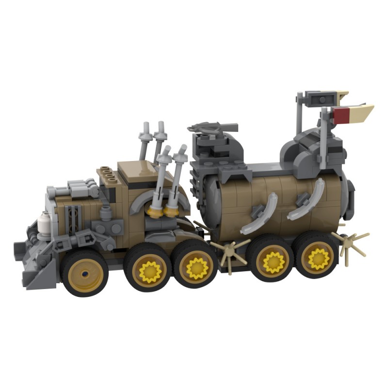GOBRICKS MOC 202186 Furiosa  War Rig - YWOBB