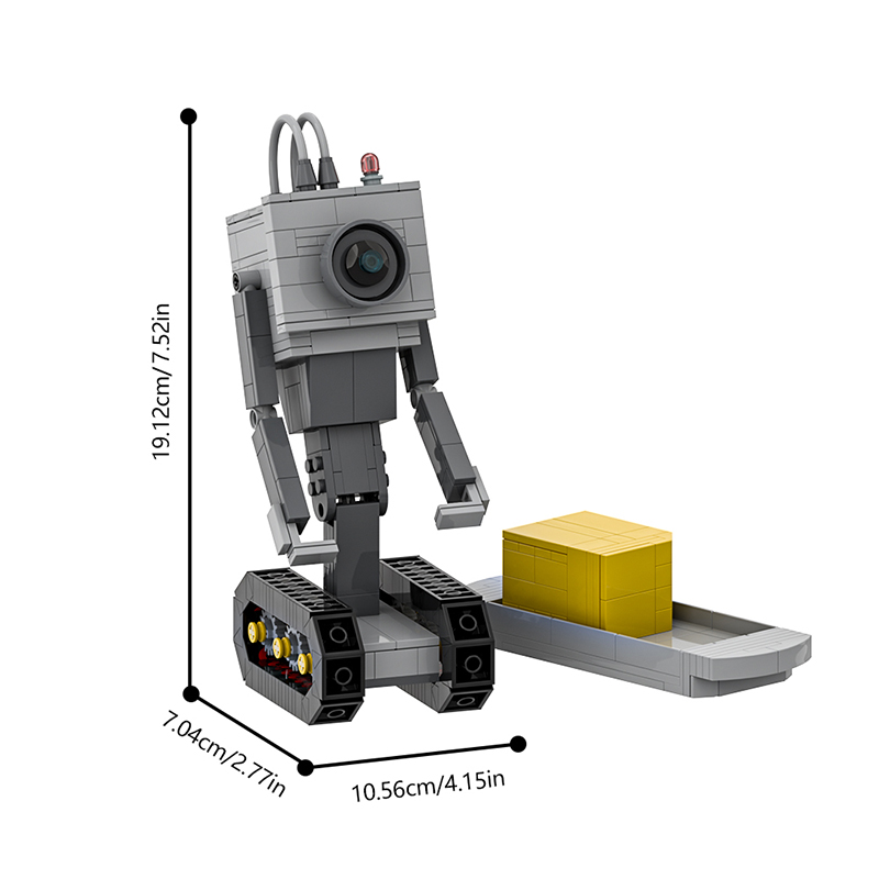 GOBRICKS MOC 128062 Rick's Butter Robot from Rick and Morty - YWOBB