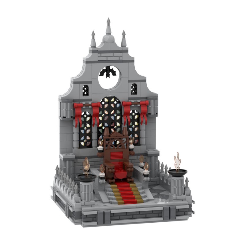 GOBRICKS MOC 196572 Strahd's Throne Room - YWOBB