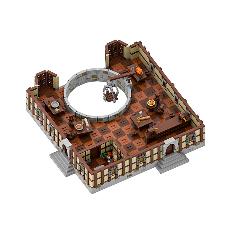 GOBRICKS MOC 202603 Dungeons & Dragons - The Yawning Portal - YWOBB