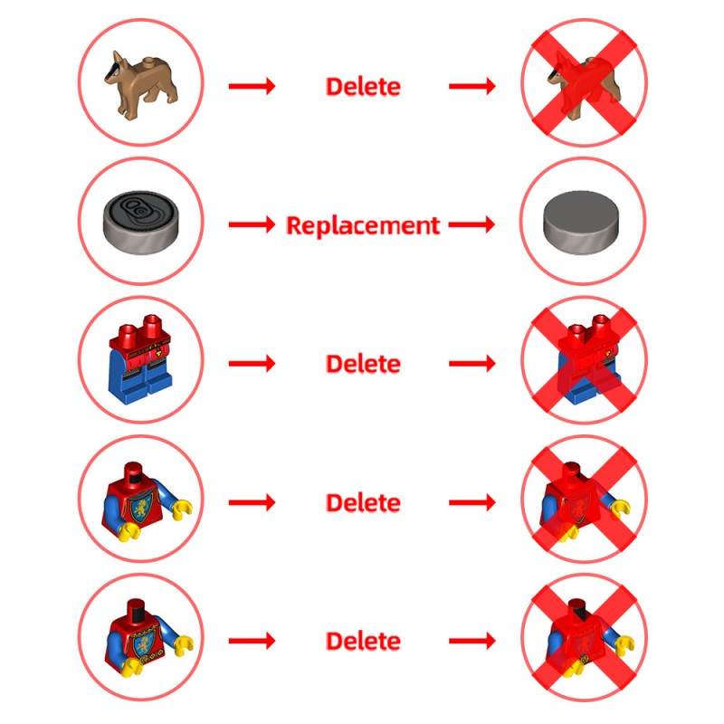 GOBRICKS MOC 189669 Medieval Joiner's Workshop - YWOBB