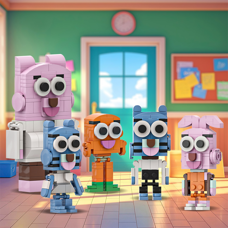 GOBRICKS MOC A1853 The Amazing World of Gumball - YWOBB