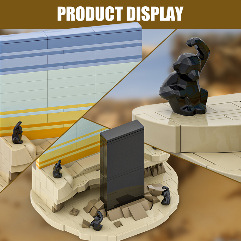 GOBRICKS MOC A1849 A Space Odyssey - YWOBB