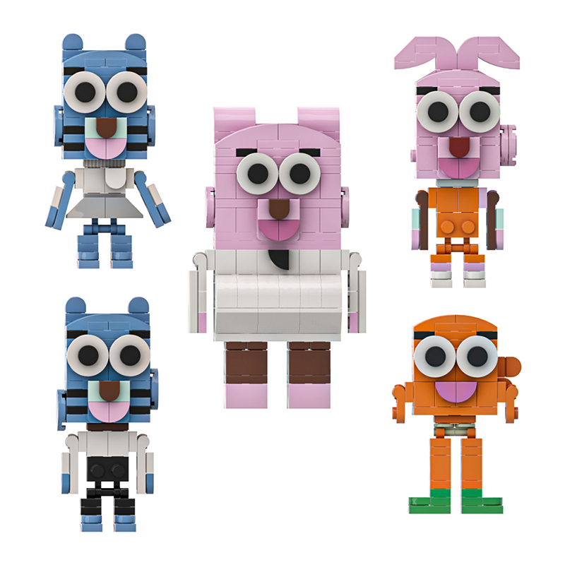 GOBRICKS MOC A1853 The Amazing World of Gumball - YWOBB