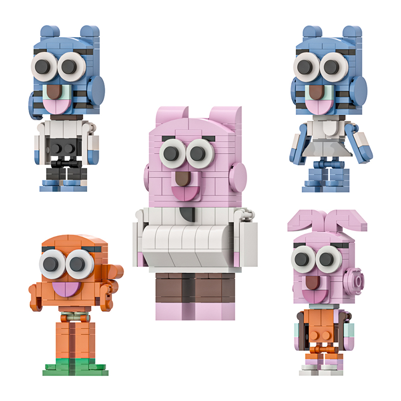 GOBRICKS MOC A1853 The Amazing World of Gumball - YWOBB
