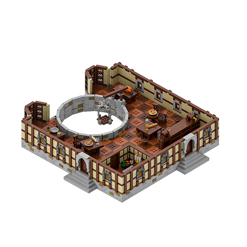 GOBRICKS MOC 202603 Dungeons & Dragons - The Yawning Portal - YWOBB