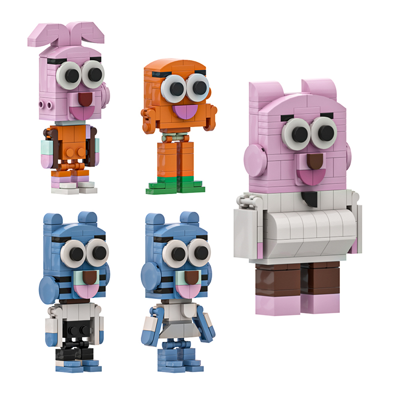 GOBRICKS MOC A1853 The Amazing World of Gumball - YWOBB