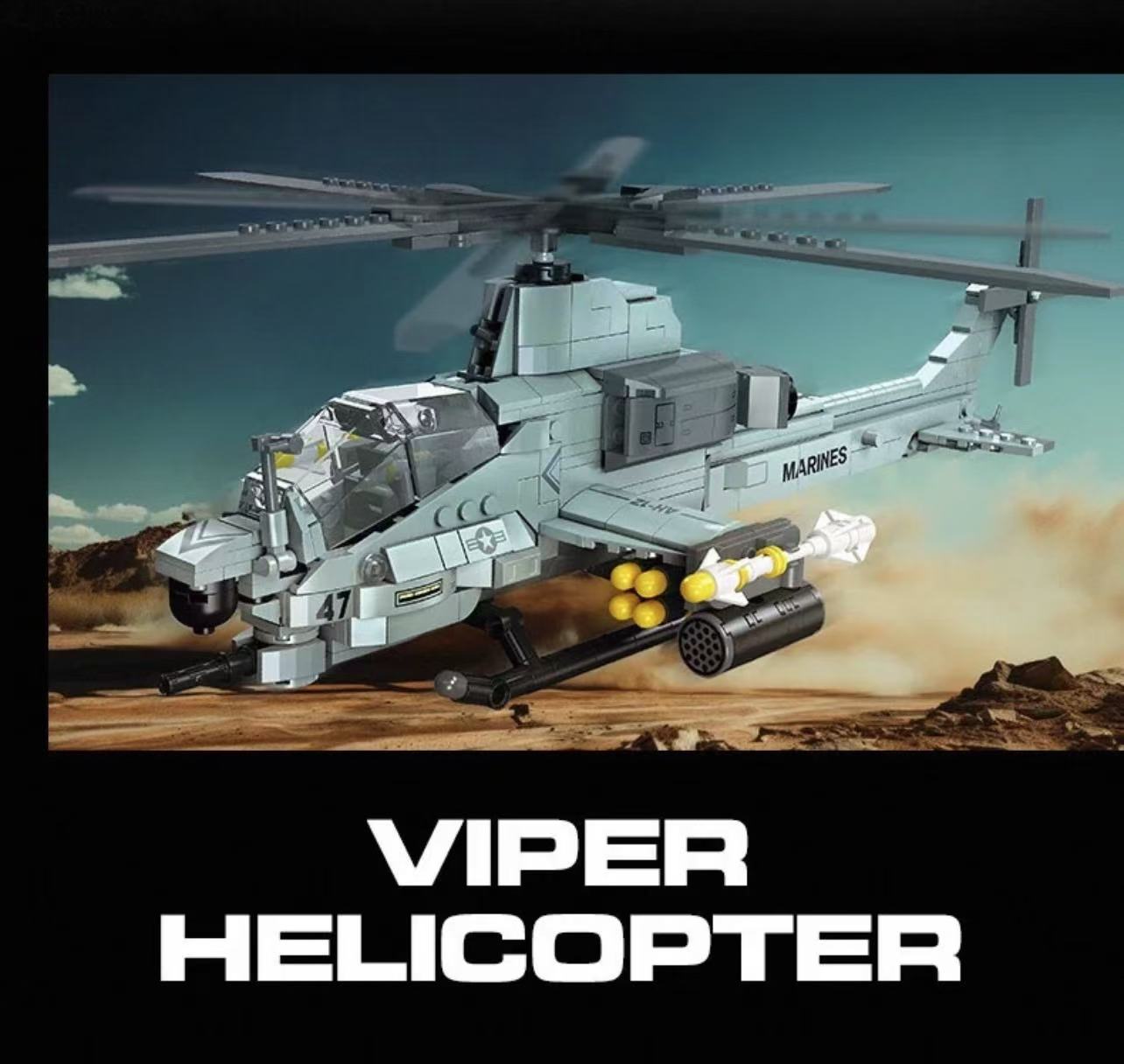 JIE STAR JJ9213 Viper Helicopter - YWOBB