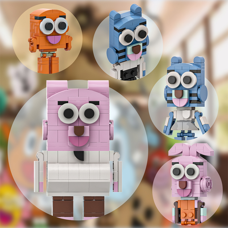 GOBRICKS MOC A1853 The Amazing World of Gumball - YWOBB
