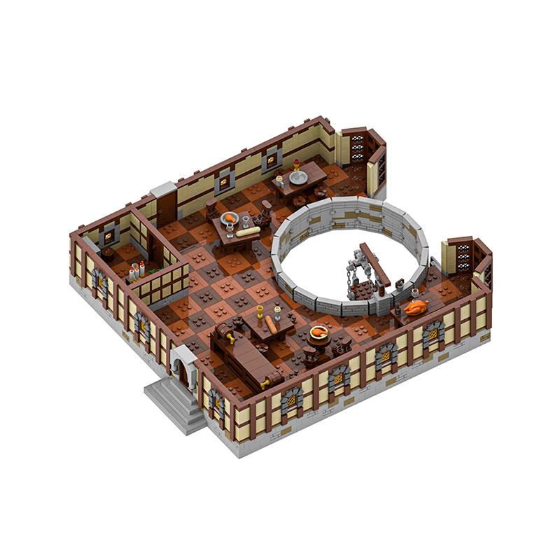 GOBRICKS MOC 202603 Dungeons & Dragons - The Yawning Portal - YWOBB