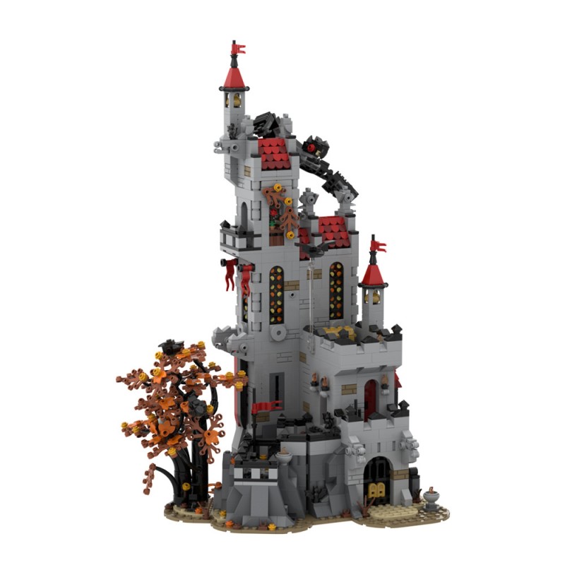 GOBRICKS MOC 191306 Fright Knights - Basil's Manor - YWOBB
