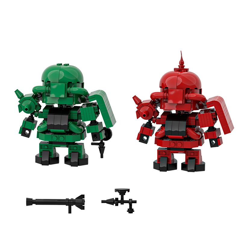 GOBRICKS MOC A1830 Zaku Warrior - YWOBB