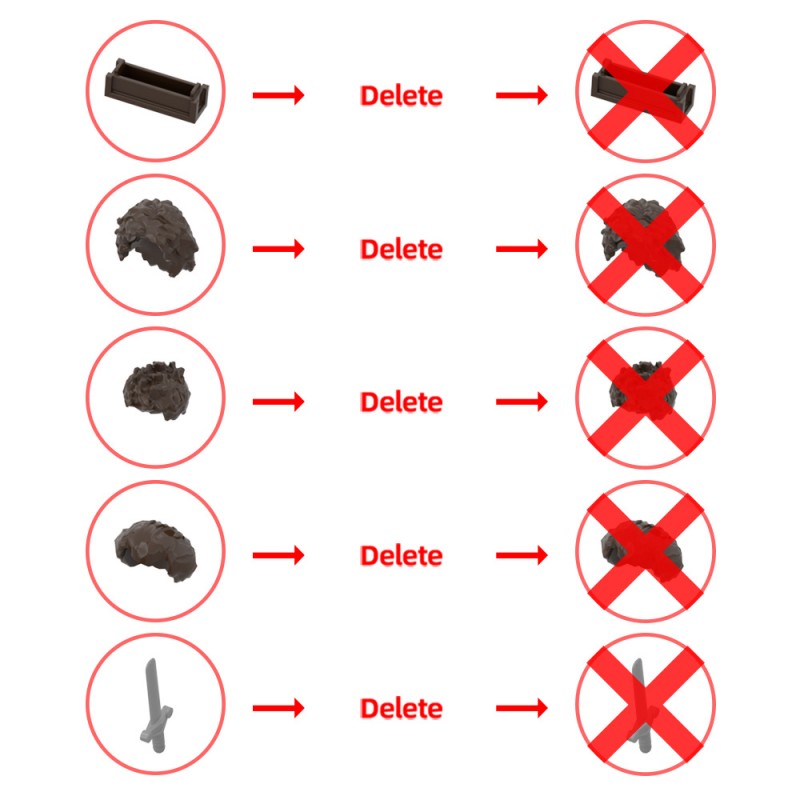 GOBRICKS MOC 189669 Medieval Joiner's Workshop - YWOBB