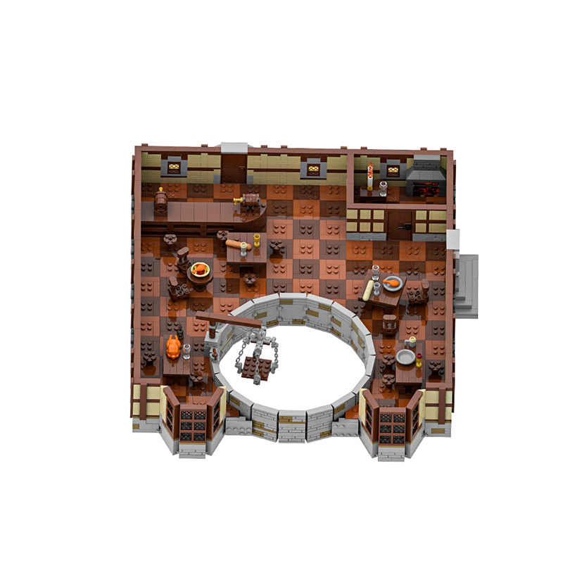 GOBRICKS MOC 202603 Dungeons & Dragons - The Yawning Portal - YWOBB