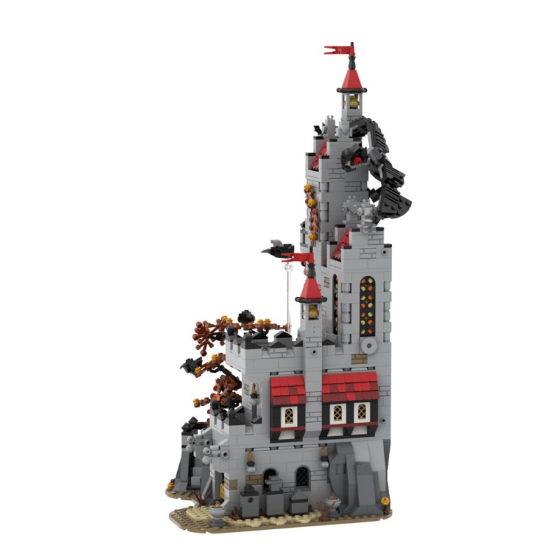 GOBRICKS MOC 191306 Fright Knights - Basil's Manor - YWOBB