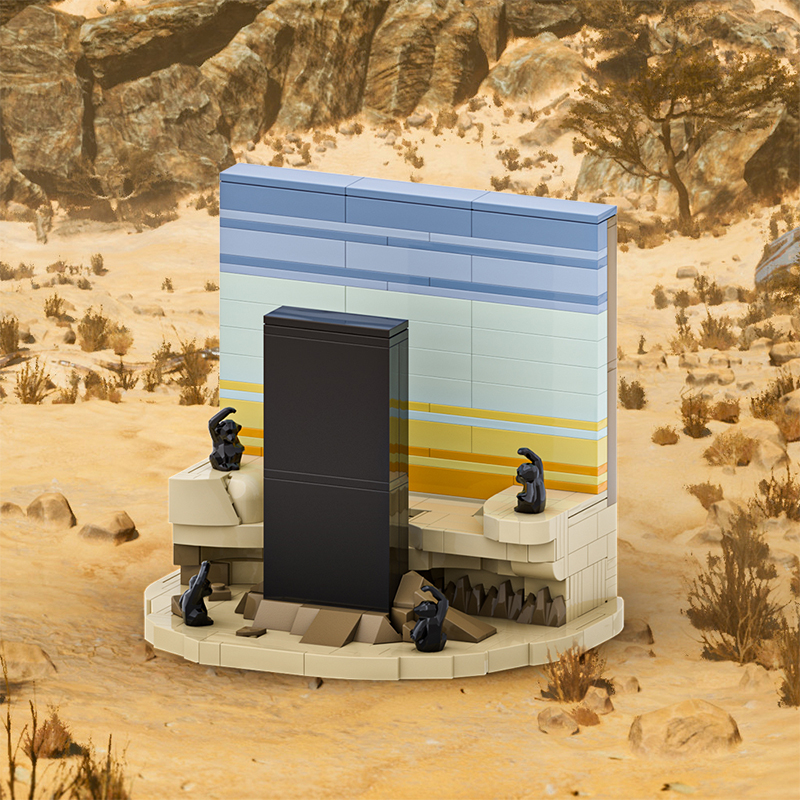 GOBRICKS MOC A1849 A Space Odyssey - YWOBB