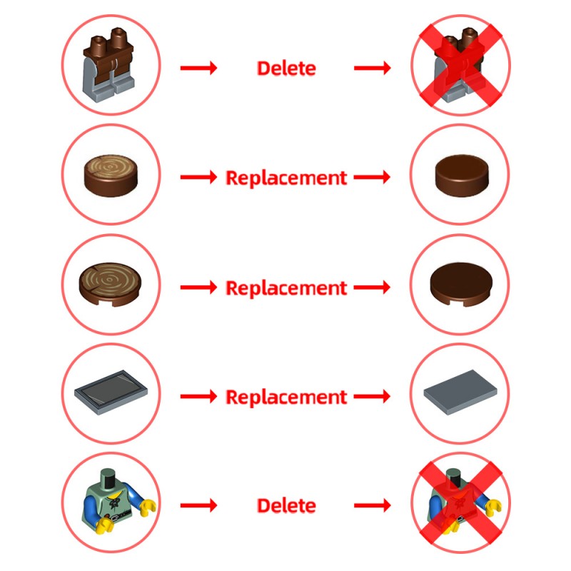 GOBRICKS MOC 189669 Medieval Joiner's Workshop - YWOBB