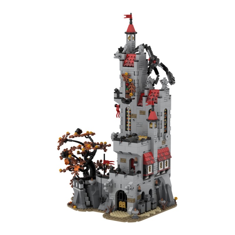 GOBRICKS MOC 191306 Fright Knights - Basil's Manor - YWOBB