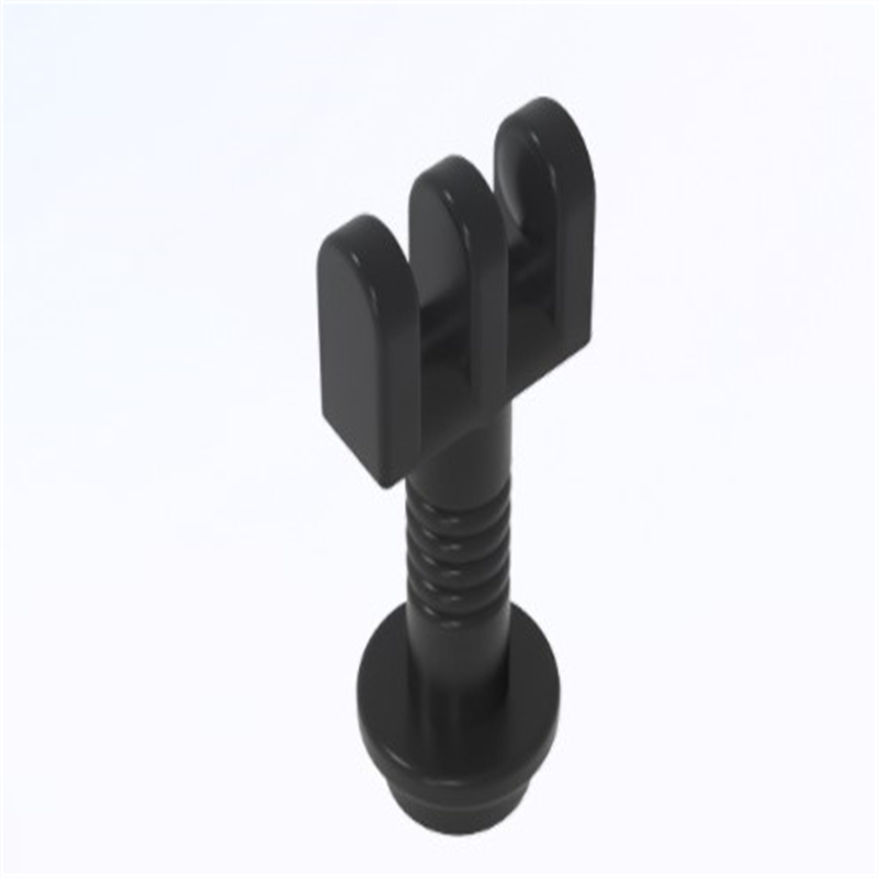 GOBRICKS GDS-90382 Hinge Bar with 3 Fingers and End Stud (Control Lever) - YWOBB