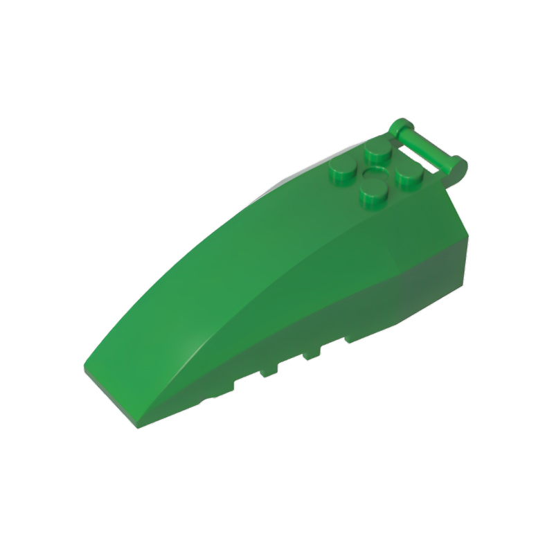 GOBRICKS GDS-90467 Windscreen 8 x 4 x 2 with 4 Studs and Bar Handle - YWOBB