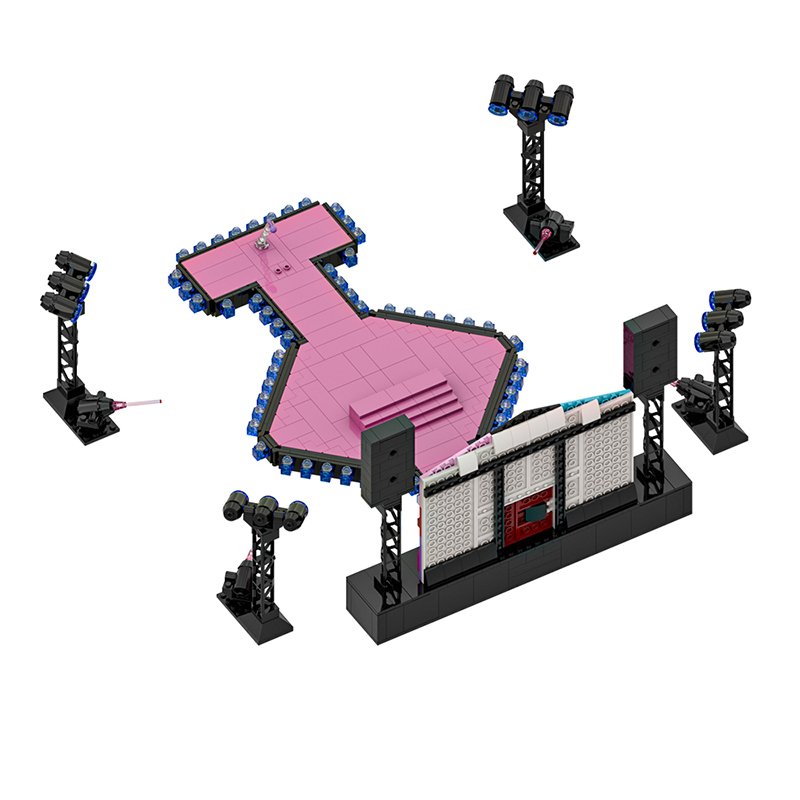 GOBRICKS MOC A1848 Taylor Swift: The Eras Tour - YWOBB